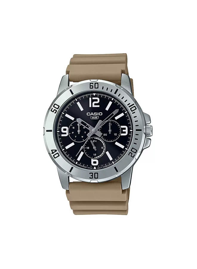 كاسيو ساعة يد من راتينج كرونوغراف MTP-VD300-5BUDF - Image 1