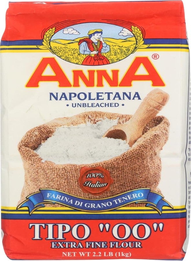 Anna - Napoletana Tipo "00" Extra Fine Flour, (3)- 2.2 lb Pkgs. by ANNA - Image 1