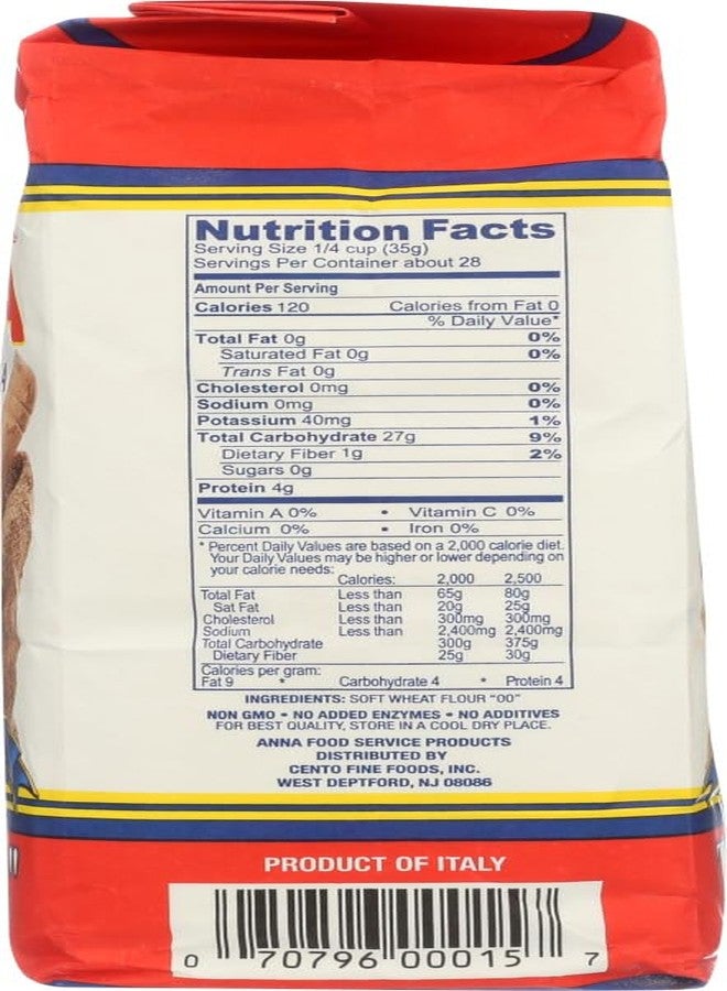 Anna - Napoletana Tipo "00" Extra Fine Flour, (3)- 2.2 lb Pkgs. by ANNA - Image 2