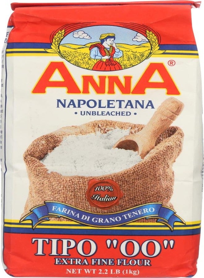 Anna - Napoletana Tipo "00" Extra Fine Flour, (3)- 2.2 lb Pkgs. by ANNA - Image 3