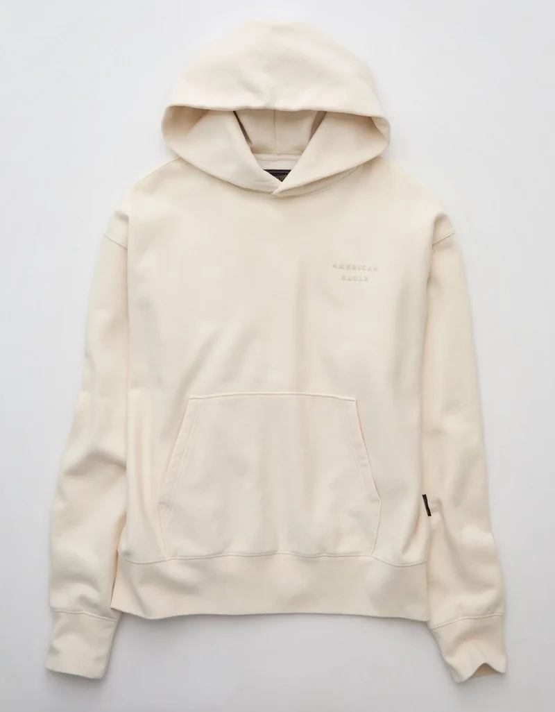 American Eagle  AE Laidback Luxe Heavyweight Graphic Hoodie for Women | Best Price UAE