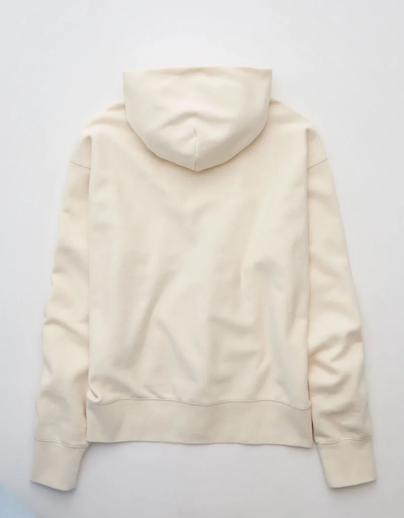 American Eagle  AE Laidback Luxe Heavyweight Graphic Hoodie for Women | Best Price UAE