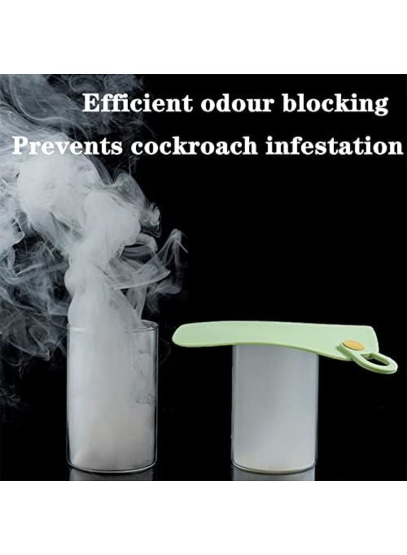 SYOSI Tub Stopper Silicone Floor Drain Anti-Odor Mat, Sewer Mat Deodorizing Drain Plugs, Kitchen Seal Sewer Deodorization Cover for Kitchen, Bathroom and Laundry (5.7x5.7 Inch) - Image 4