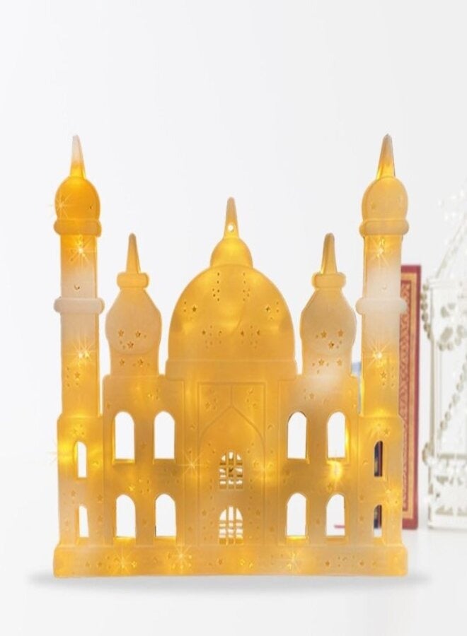 ماركة غير محددة جامع رمضان يوقع رمضان كريم زينة مربعة مضيئة  - Image 3