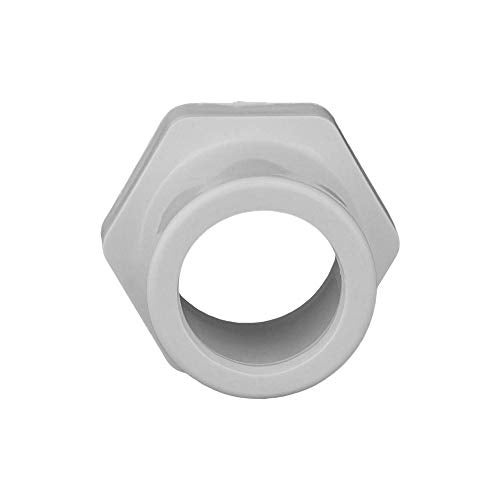 Charlotte Pipe 3/4" X 1/2" Reducer Bushing Pipe Fitting - (Spigot x Socket) Schedule 40 PVC Pressure Durable, Easy to Install, High Tensile and Sound Deadening for Home or Industrial Use (Single Unit) - Image 3