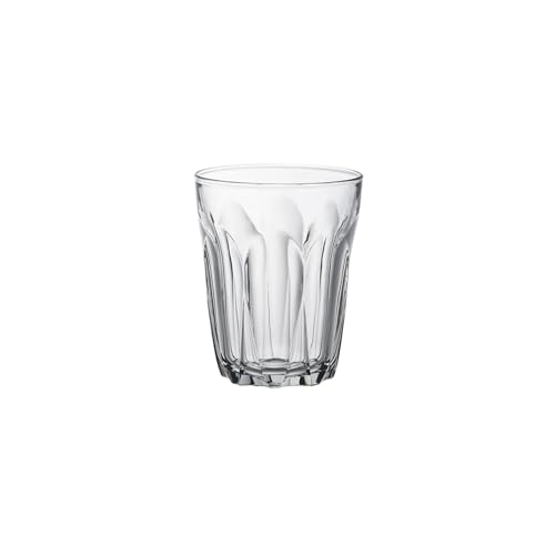 Duralex® France Provence Clear Tumbler 200ML, Set of 6 Glasses | 3X Stronger & Durable | for Cold Drinks, Tea, Coffee, Juice, Mocktails | Ultra Scratch Resistant | Tempered Glass - Image 1