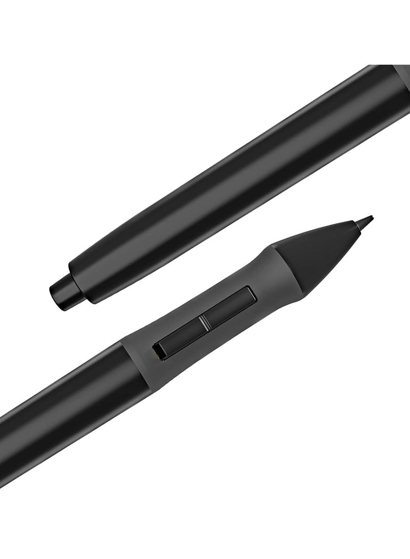 GGOOT PEN68 Digital Pen with 2 Programmable Side Buttons 2048 Levels Pressure-Sensitive Pen for H420 Graphics Tablet, Black  - Image 2
