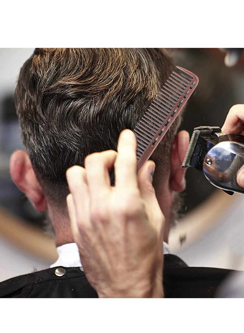 SYOSI Hair Combs Aluminum Fine Pro Tail Combs Set Salon Hair Styling Tools Hair Stylist Accessories Daily Use Strong Durable Anti Static  for Men Woman 4PCS - Image 2