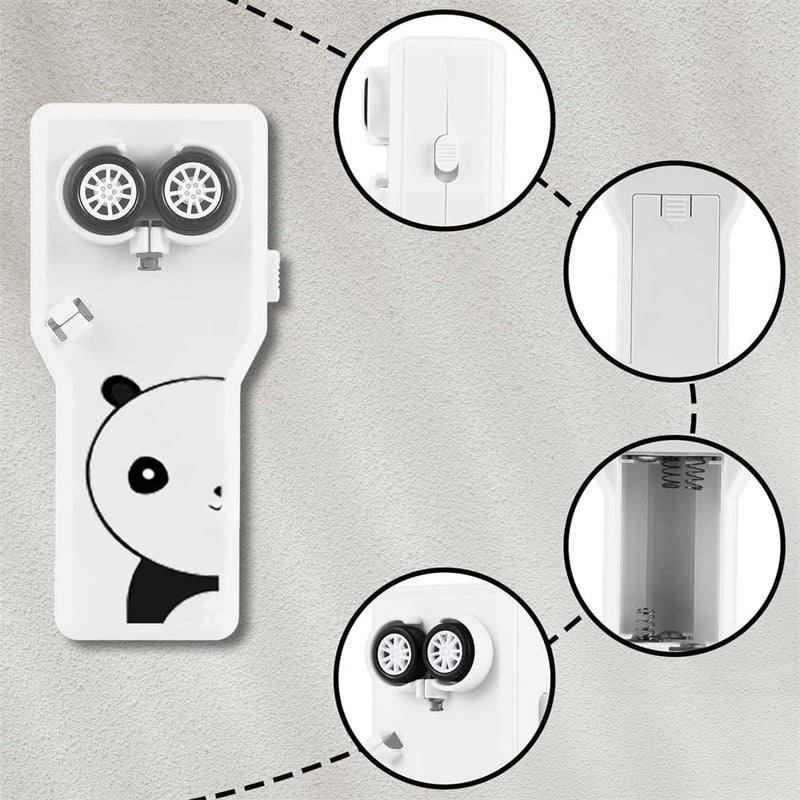 String Launcher, Cute String Shooter Toy, Decompression Fidget Toy for Cats, Dogs, Kids, and Adults, White, Comes with Two Ropes - Image 3