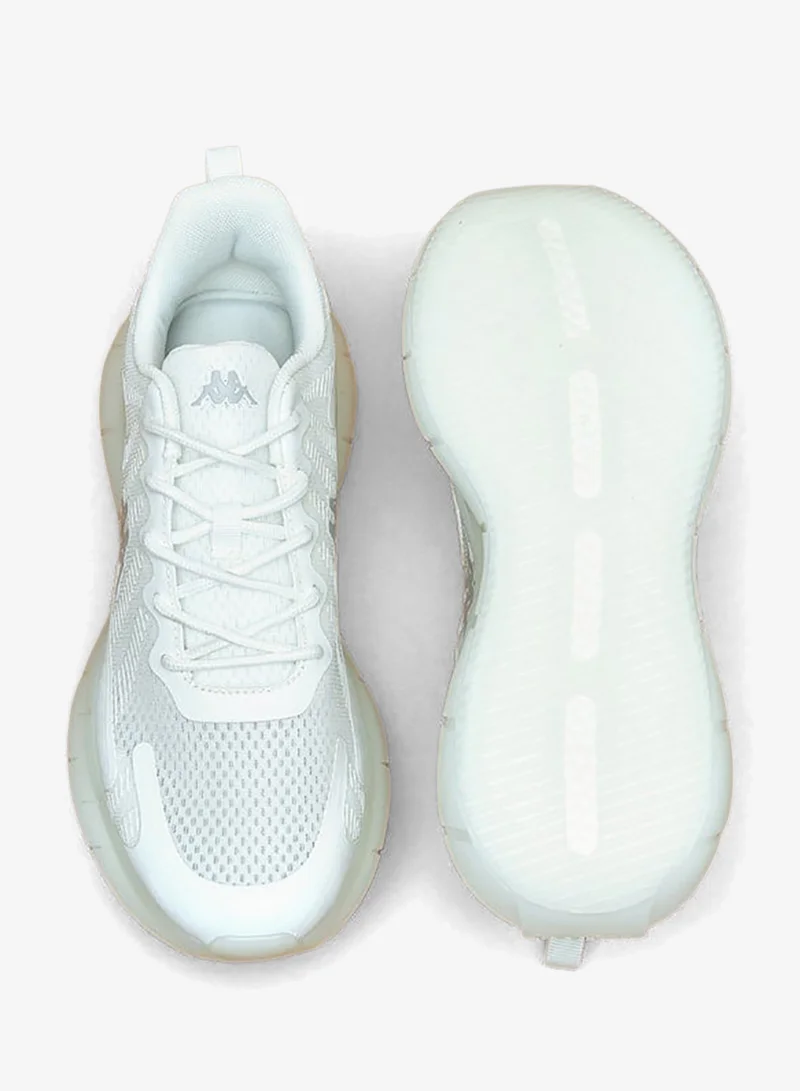 Kappa WHITE Women's Lace-Up Trainer Shoes for Women | Best Price UAE
