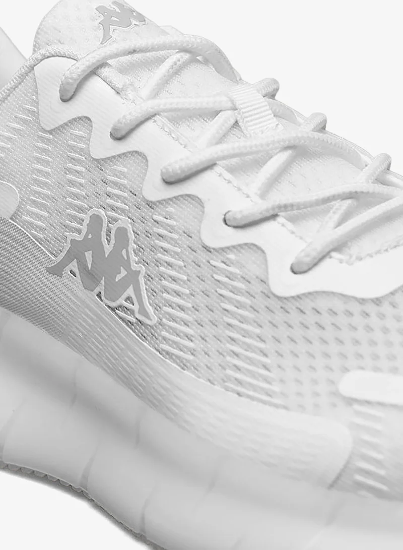 Kappa WHITE Women's Lace-Up Trainer Shoes for Women | Best Price UAE