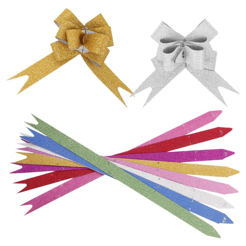 Pull Bows for Gift Wrapping, Elegant Decorative Accents, Durable Plastic Design - Image 5