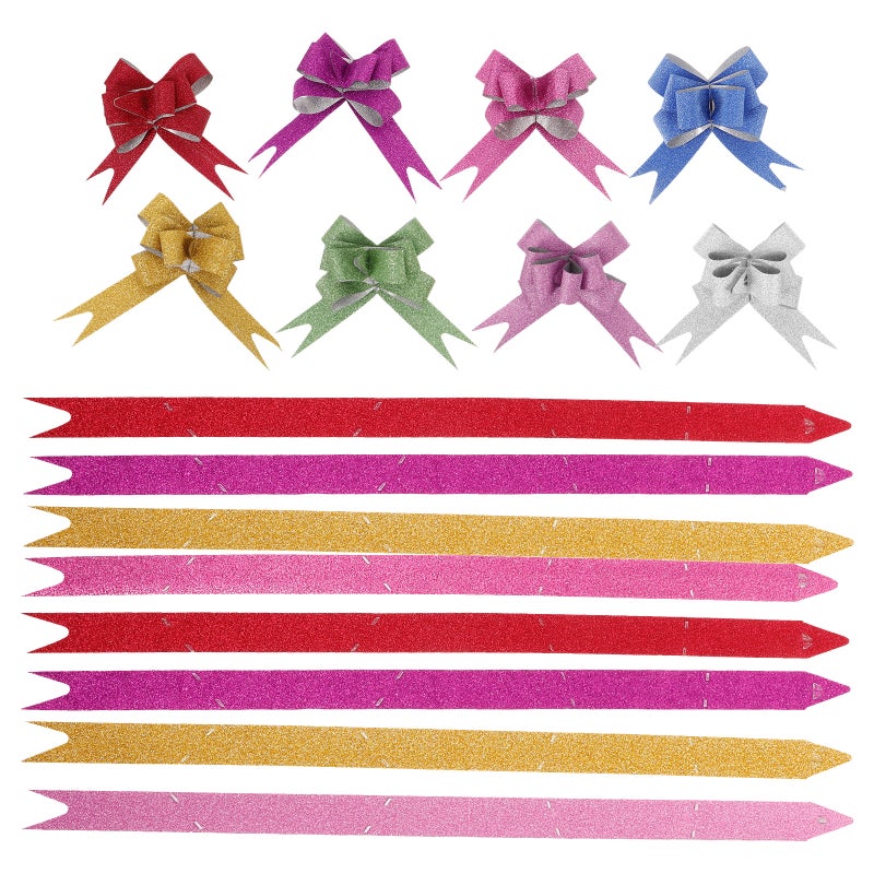 Pull Bows for Gift Wrapping, Elegant Decorative Accents, Durable Plastic Design - Image 3