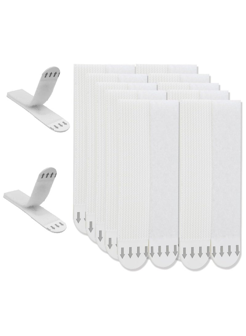 CMGTYYD CMGTYYD Large Picture Hanging Strips Heavy Duty,24 Pairs(48 Strips)Removable Hook and Loop Tape Sticky Picture Hangers for Walls,Damage Free No Nails Refill Adhesive Poster Strips for Frame Mounting Strips  - Image 1