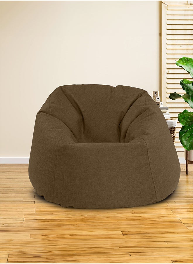 In-House - Solly | Linen Bean Bag Chair with EPS Beads Filing - Image 1
