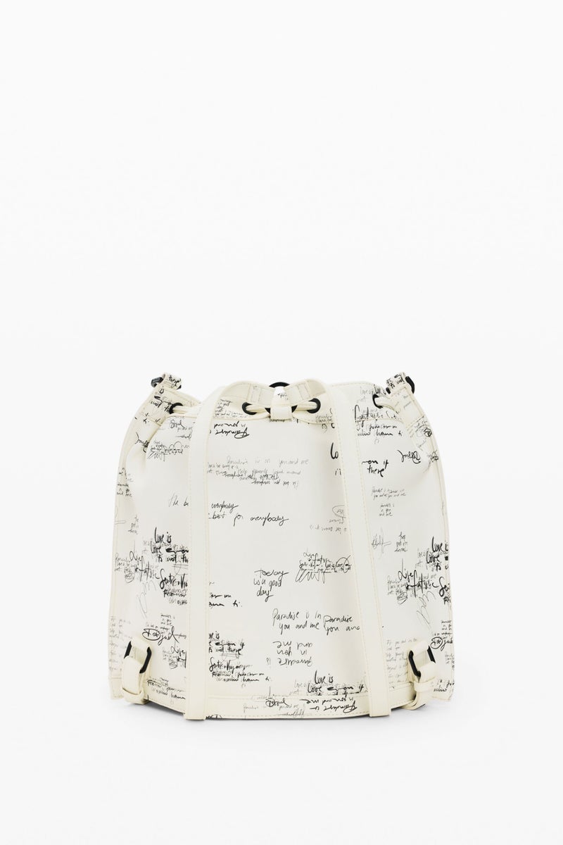 DESIGUAL Medium backpack convertible into a handbag, with braided details, - Image 4