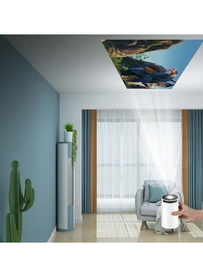 protechtor projector Smart 4K portable with Built in speakers ,screen mirroring , 2.4/5G WiFi, BT 5 - Image 2