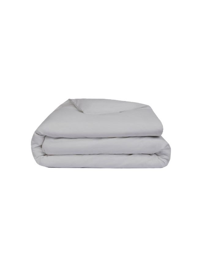 BYFT - Orchard Exclusive (Grey) Queen Size Flat Sheet and Pillow covers (Set of 3 Pcs) Cotton percale Weave, Soft and Luxurious, High Quality Bed linen -180 TC - Image 1