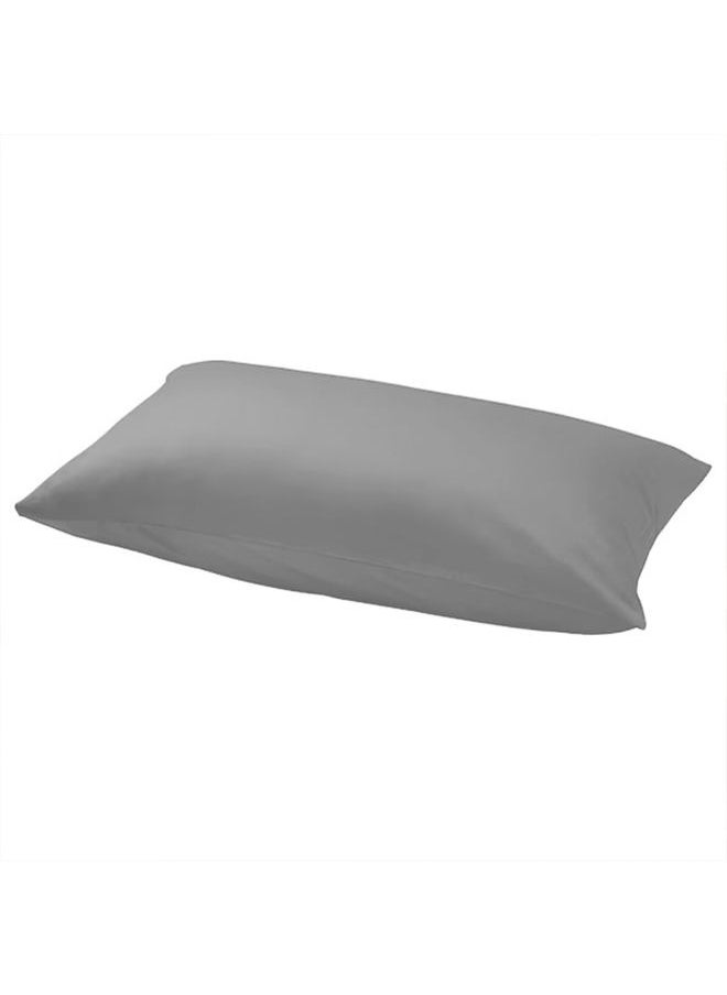 BYFT - Orchard Exclusive (Grey) Queen Size Flat Sheet and Pillow covers (Set of 3 Pcs) Cotton percale Weave, Soft and Luxurious, High Quality Bed linen -180 TC - Image 1