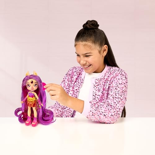 Magic Mixies Pixlings Deluxe Pack, Pippa The Firehorse, Shimmer Reveal, Create & Mix Potion That Magically Reveals 6.5" Pixling Doll Inside Potion Bottle - Exclusive Mini Mixies & 6 Hair Accessories - Image 3