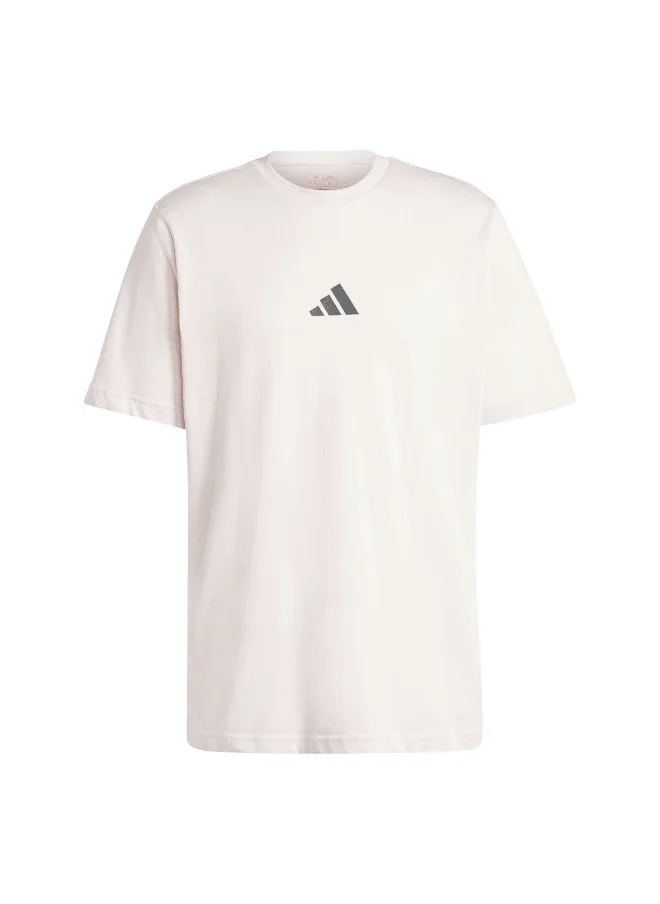 اديداس adidas M Str G T Pink Training T-Shirts 2XS
