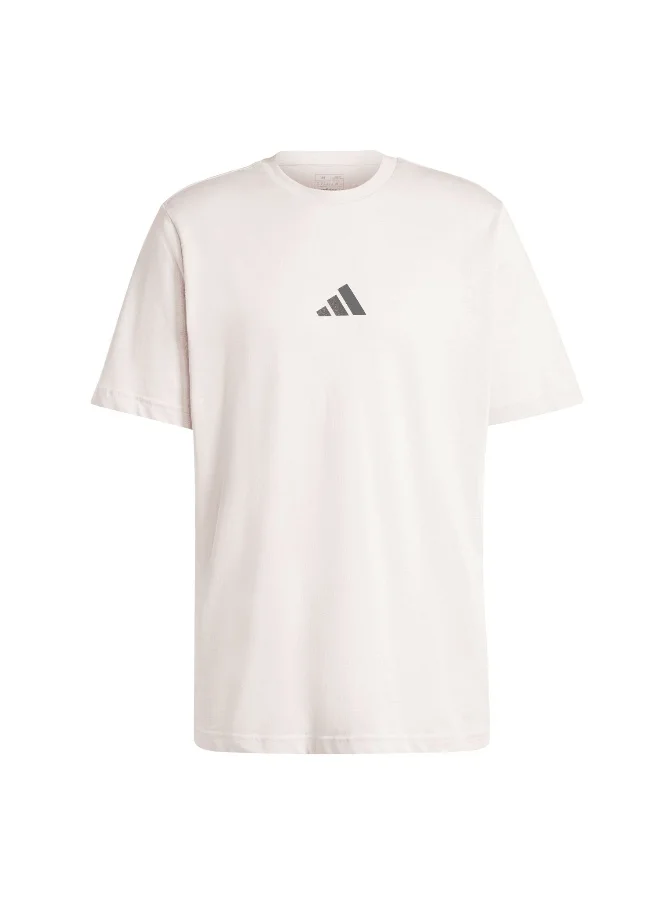 اديداس adidas M Str G T Pink Training T-Shirts 2XS