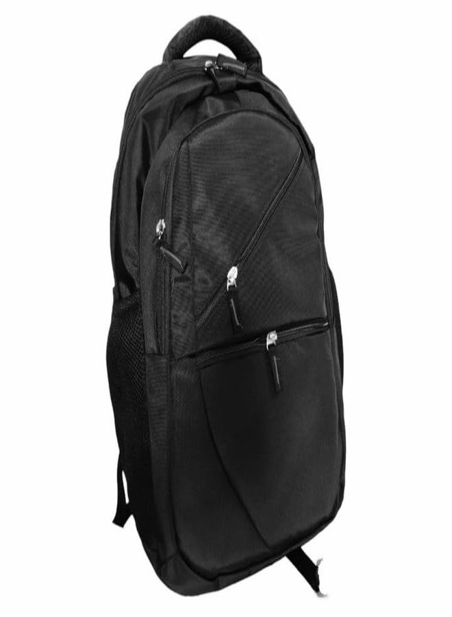 Firstdemand 35 L Office School Travel Business Backpack Water Resistant For Men And Women With Padded Laptop Backpack Compartment | Rain Cover & Reflective Strips Black - Image 2