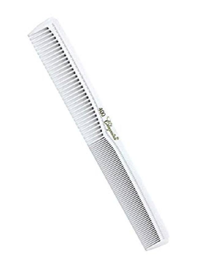 Krest 7 Inch All Purpose Hair Comb Hair Cutting Combs Barber’S & Hairstylist Combs White 12 Combs - Image 3