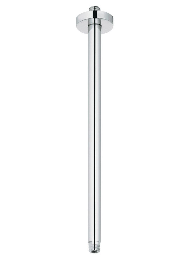 Grohe Rainshower 12 In. Ceiling Shower Arm, Starlight Chrome