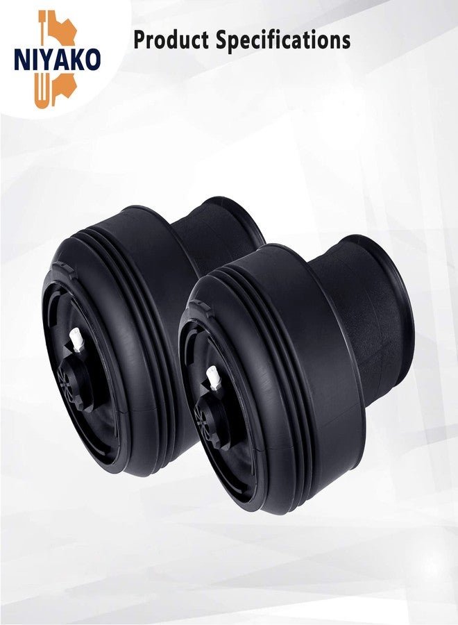 Niyako Pair Rear Left & Right Air Suspension Spring Replacement# 𝟑𝟕𝟏𝟐𝟔𝟕𝟗𝟓𝟎𝟏𝟑 𝟑𝟕𝟏𝟐𝟔𝟕𝟗𝟓𝟎𝟏𝟒 Fit X5 F15 X6 F16 - Image 5