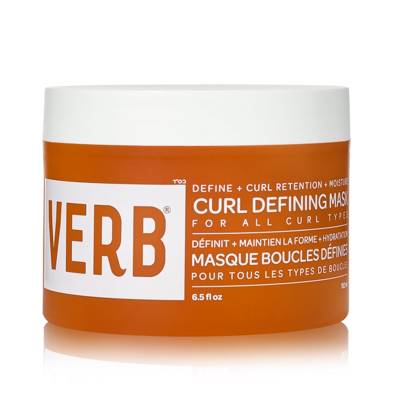 VERB Curl Defining Mask, 6.5 fl oz - Curl Definition + Retention - Moisturize + Reduce Frizz - Vegan, No Parabens or Harmful Sulfates - Image 1