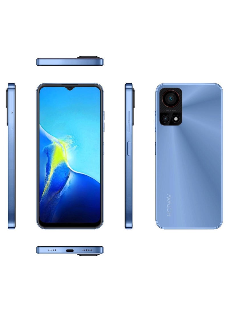 HOTWAV Note 13 Smartphone 4GB+128GB storage 6’6 inch HD Display Mystery Blue - Image 4