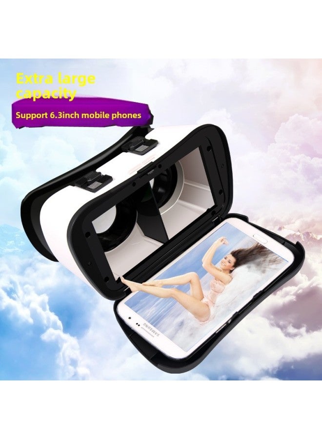 Spot Mobile Phone Vrcase5plus Virtual Reality Cinema Helmet Vr5p3D Glasses A Generation-Color:VR CASE 5plus Glasses  - Image 3