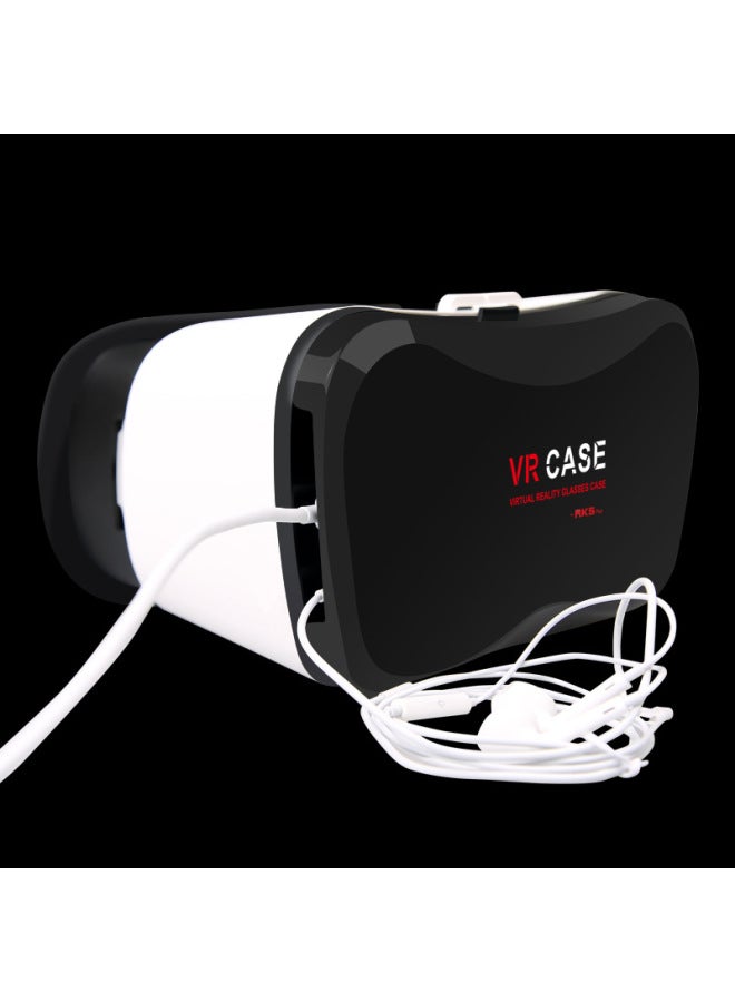 Spot Mobile Phone Vrcase5plus Virtual Reality Cinema Helmet Vr5p3D Glasses A Generation-Color:VR CASE 5plus Glasses  - Image 4