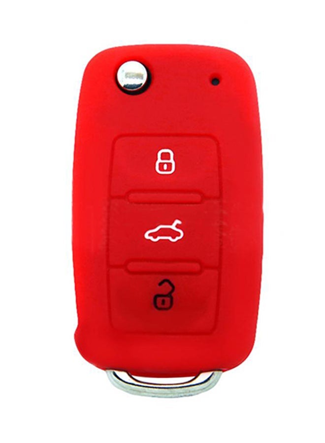 MUNTAQI Silicone Car Key Protective Cover Case