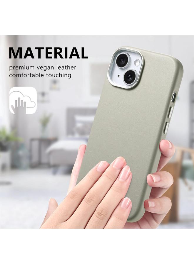 S-TOP Case For iPhone 15 Electroplated Metal Button MagSafe Phone Case - Image 4