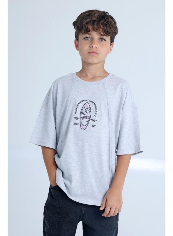 Junior Boys Over Size T-Shirt - Image 1