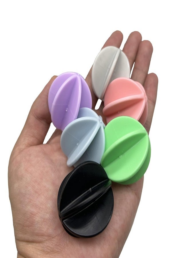 Bodundirect 6 Pcs Mutilcolor Replacement Plastic Shaker Ball Whisk Protein Shaker Mixer Mixing Ball Drinking Bottle Cup Shaker （Diameter: 1.49inches/3.8cm）(6 Colors) - Image 2