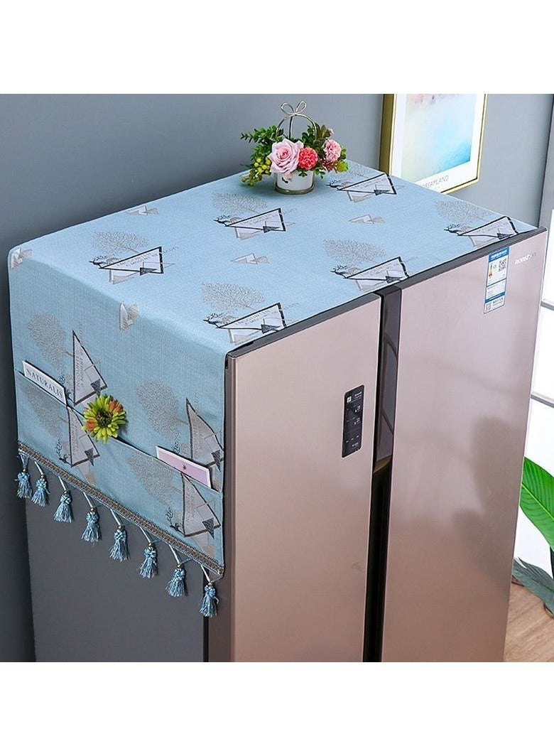 EBMINI Anti Slip Refrigerator Dust Cover Dust Cloth Cover 