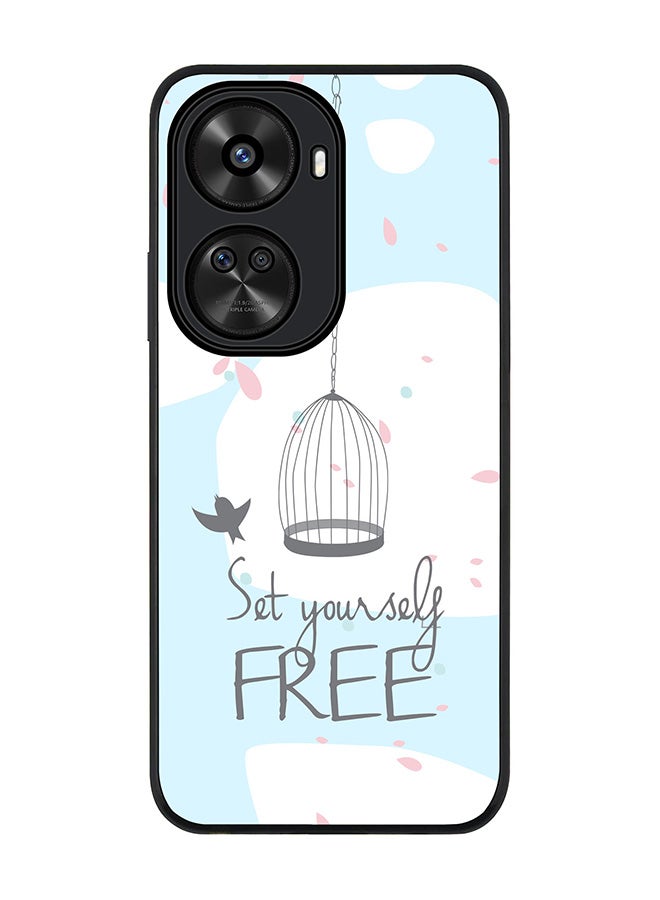Stylizedd Rugged Black edge case for Huawei nova 12 SE / Huawei nova 11 SE 4G, Slim fit Case Flexible Anti Drop TPU Gel Thin Cover - Set Yourself Free - Image 1