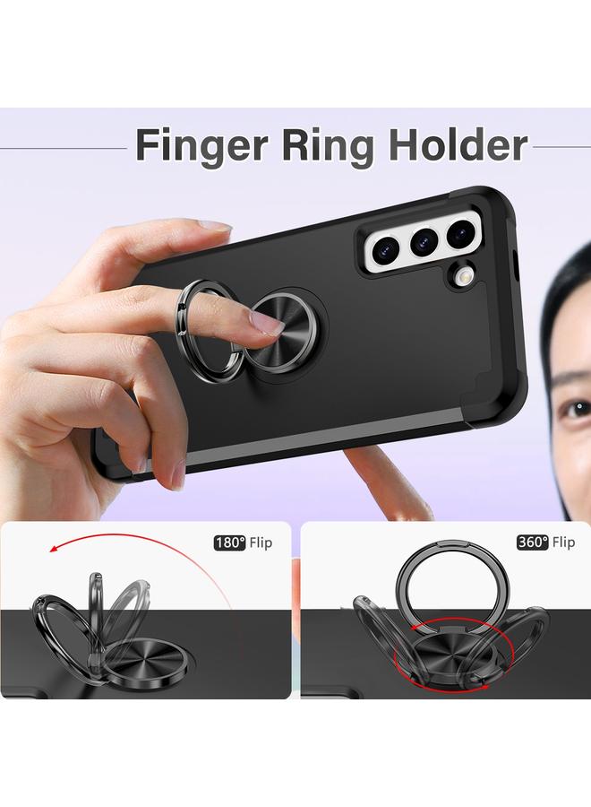 اس-توب جراب لهاتف Samsung Galaxy S21+ 5G L2 مع حامل حلقي دوار مغناطيسي - Image 3