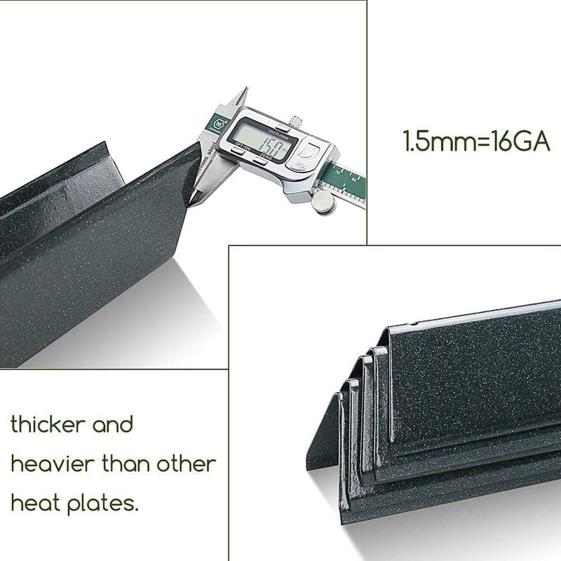 Utheer Grill Replacement Parts for Weber Spirit and Spirit II 300 Series, 15.3" Flavorizer Bars, 18" Grill Burner and Ignitor Kit for Weber Spirit E310, E320, S310 with Front Control, 7636, 69787 - Image 5