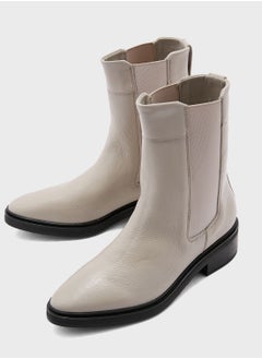 CALVIN KLEIN Pointed Toe Ankle Boots  - Image 4
