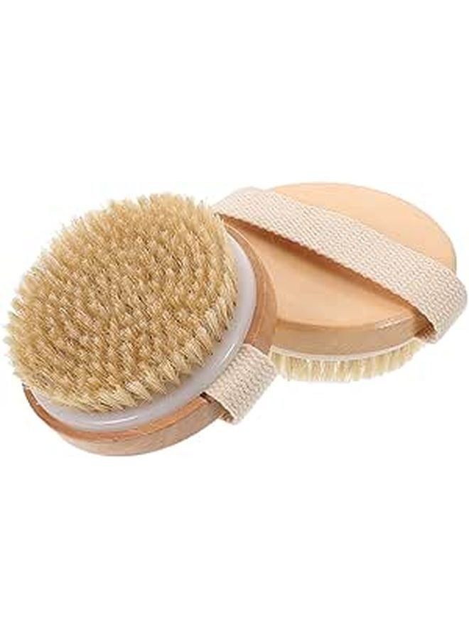 2Pcs Exfoliating Body Brush Set Soft Bristles For Wet And Dry Skin Massage - Image 1