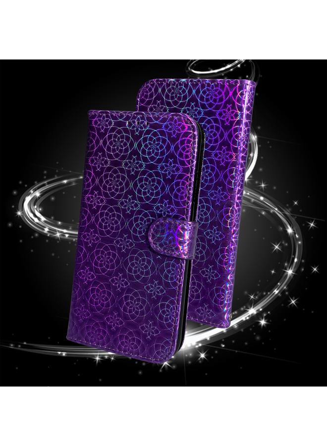 اس-توب جراب لهاتف Huawei nova 12 Pro مصنوع من الجلد الملون مع مشبك مغناطيسي - Image 2