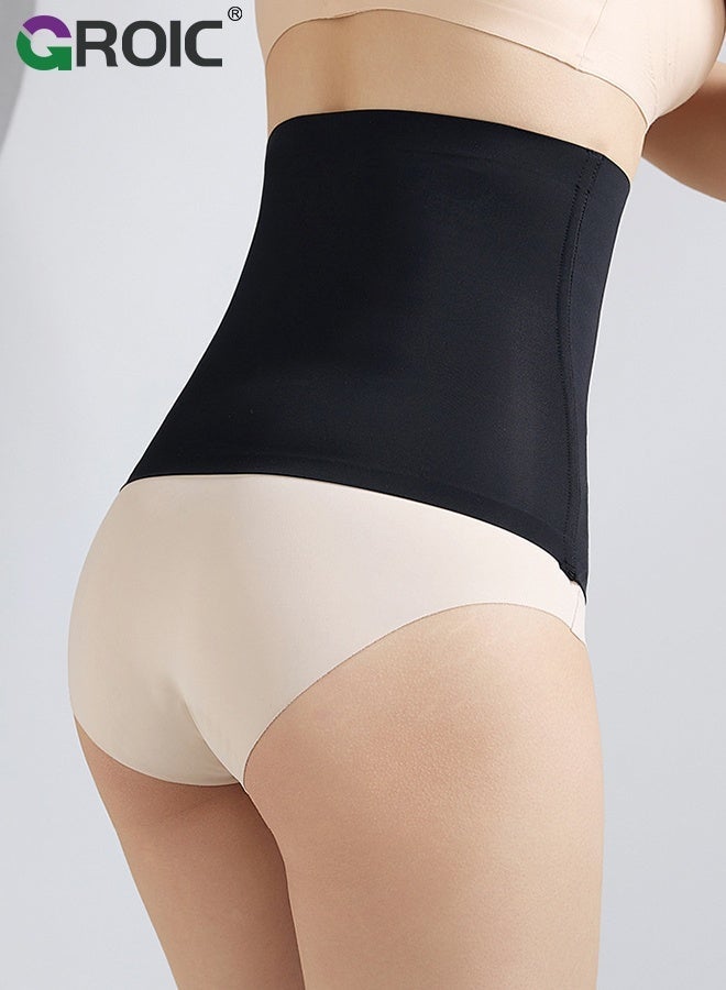 GROIC Waist Trainer Belt for Women,Lower Back Brace,Compression Support Belt,Belly Fat Tummy Control Postpartum,Shapewear Segmented Postpartum Band,Back Support for Wearing Under Clothes(L) - Image 5