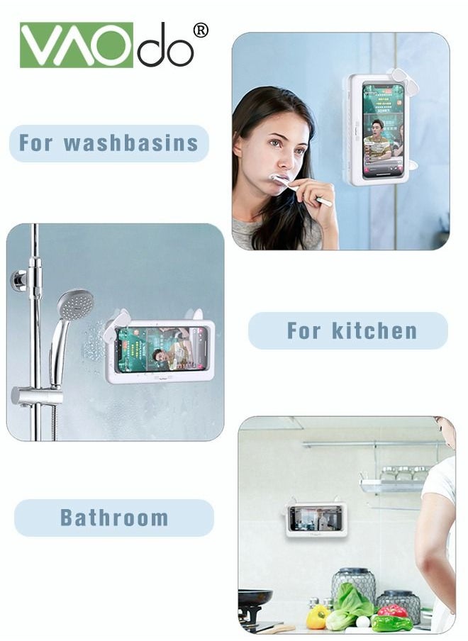 VAOdo No Punching Wall Storage Bathroom Storage Free Combination Super Load-bearing Storage Rack  - Image 3