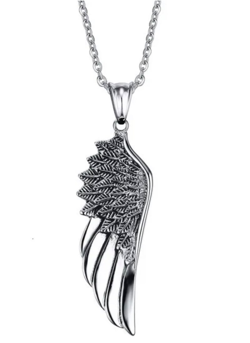 JewelryEveryday - High Quality Silver Stainless Steel Necklace For Men Size 55 cm - Image 1
