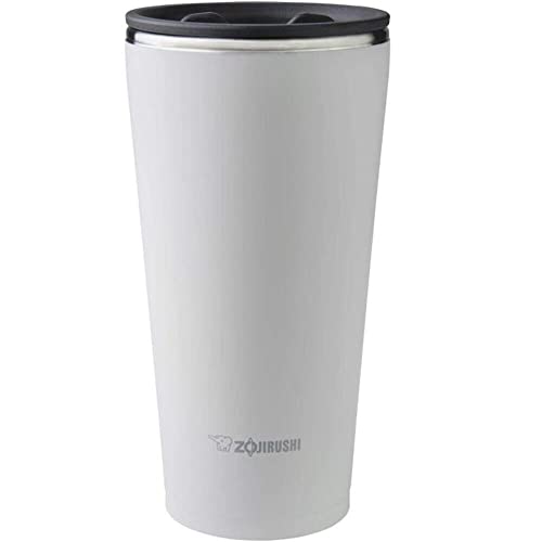 Zojirushi SXFSE45WA Stainless Vacuum Insulated Tumbler 15Ounce White - Image 1