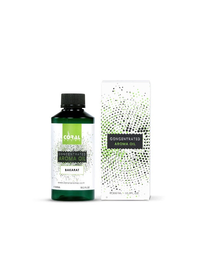 CORAL AROMA Bakarat Aroma Oil for Diffusers 300 ml | Long Lasting Arabic Scent for Home, Offices, Hotels, Spas etc - Image 1
